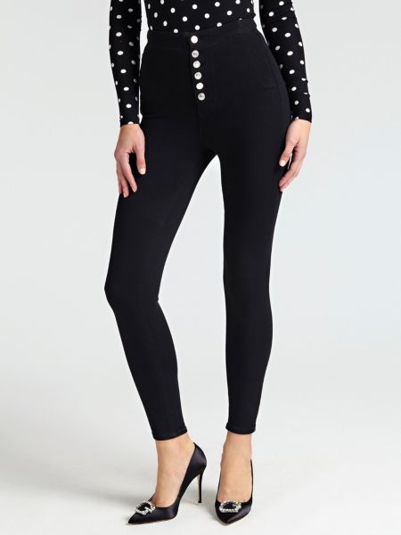 Guess Skinny Jeans Knopen guess kopen in de aanbieding