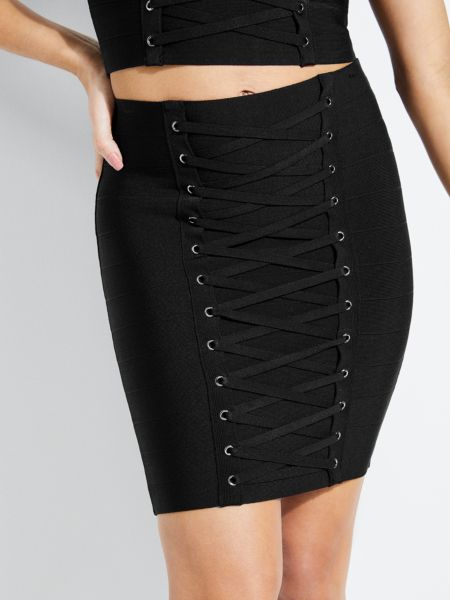 Guess Kokerrok Korset guess kopen in de aanbieding