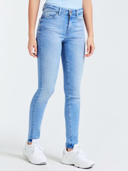 Guess Skinny Jeans Hoge Taille guess kopen in de aanbieding