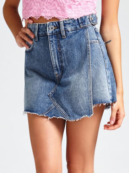 Guess Short Denim Portefeuille guess kopen in de aanbieding