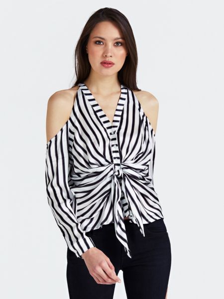 Guess Blouse Detail Schouders guess kopen in de aanbieding