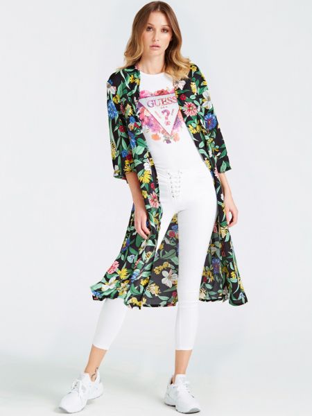 Guess Kimono Met Bloemenprint guess kopen in de aanbieding