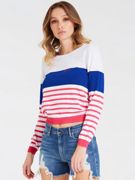 Guess Gestreepte Trui guess kopen in de aanbieding