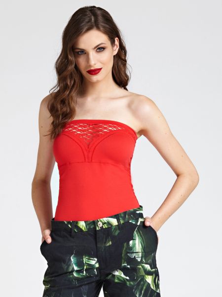 Guess Top Inzetstukken Netstof guess kopen in de aanbieding