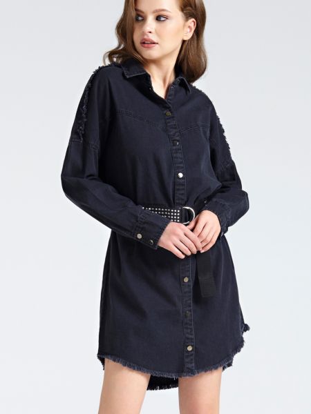 Guess Denimjurk Riem Studs guess kopen in de aanbieding