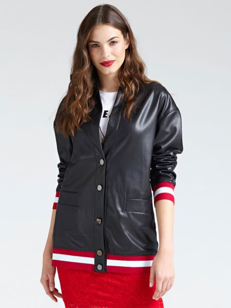 Guess Lang Bomberjack Gecoat Effect guess kopen in de aanbieding