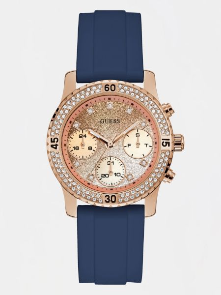 Guess Horloge Silicone Glitter guess kopen in de aanbieding